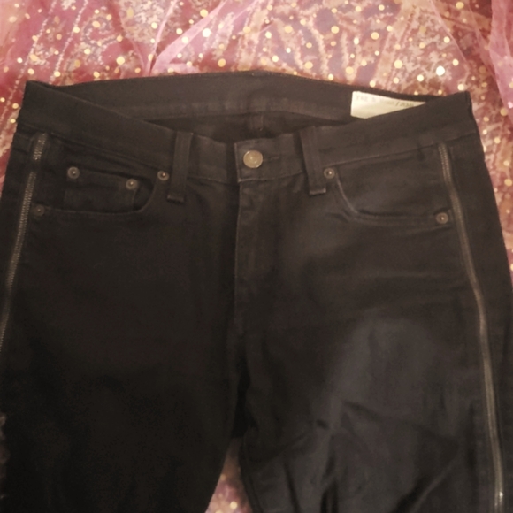 💎 NWOT Rag&Bone side zip jeans - Picture 2 of 5